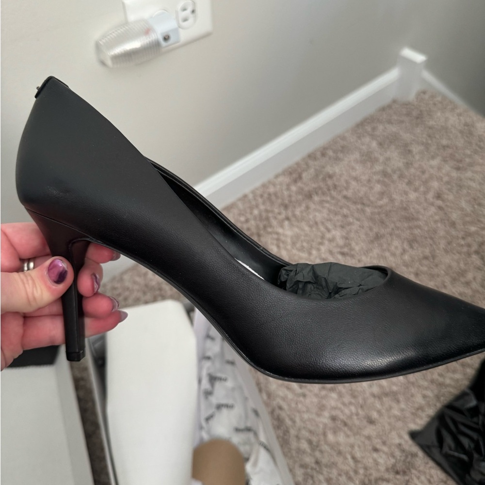 Black high heel